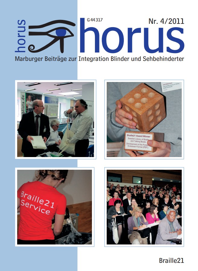 Titelbild zum Schwerpunkt: "Braille21"