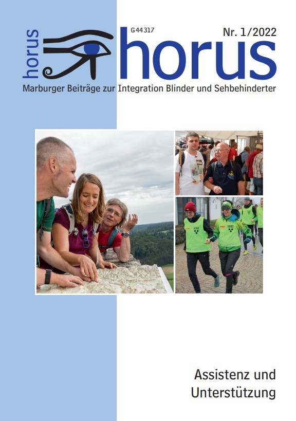 Titelbild zum Schwerpunkt "Assistenz und Unterstützung"