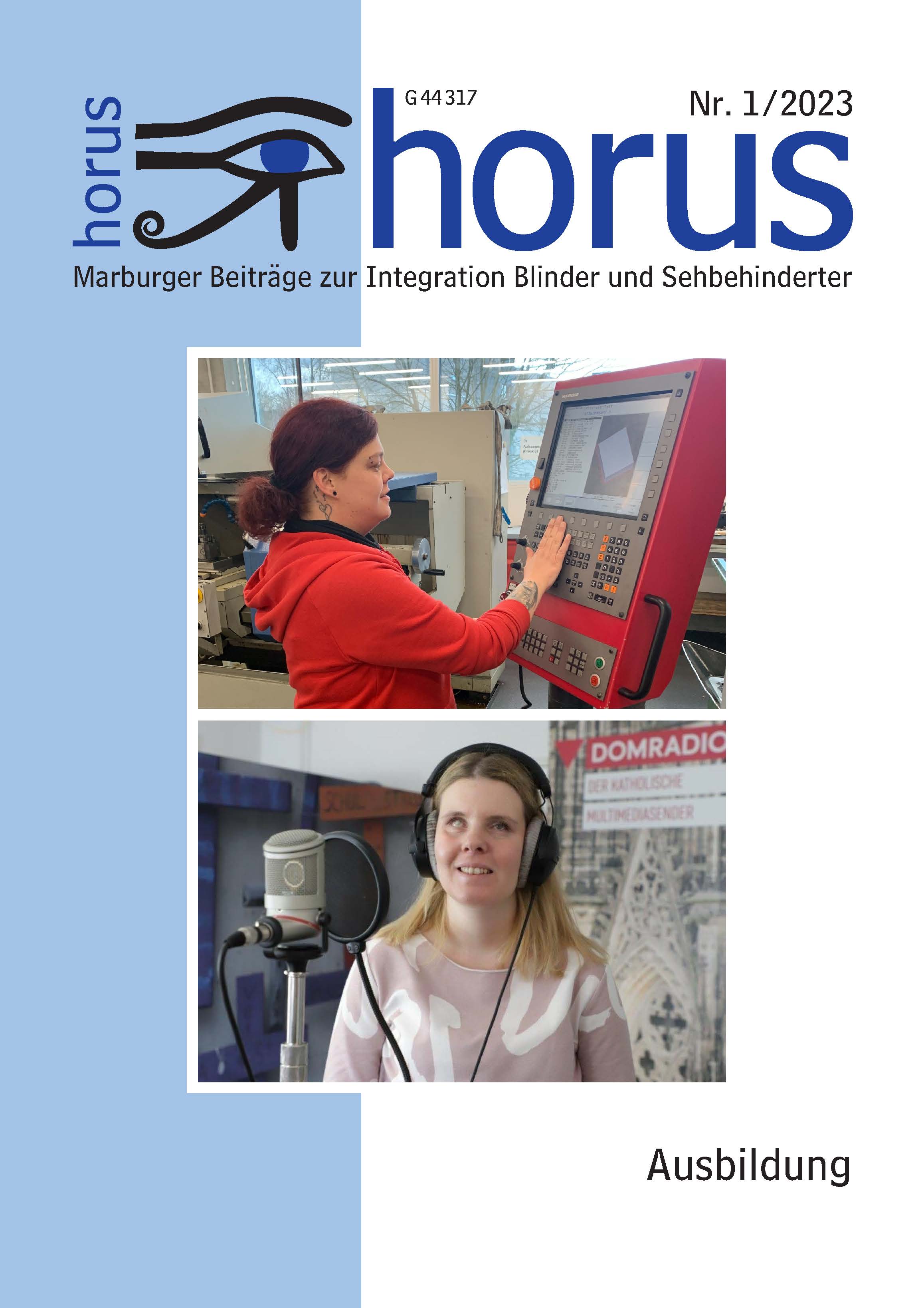 Titelblatt horus 2023/1